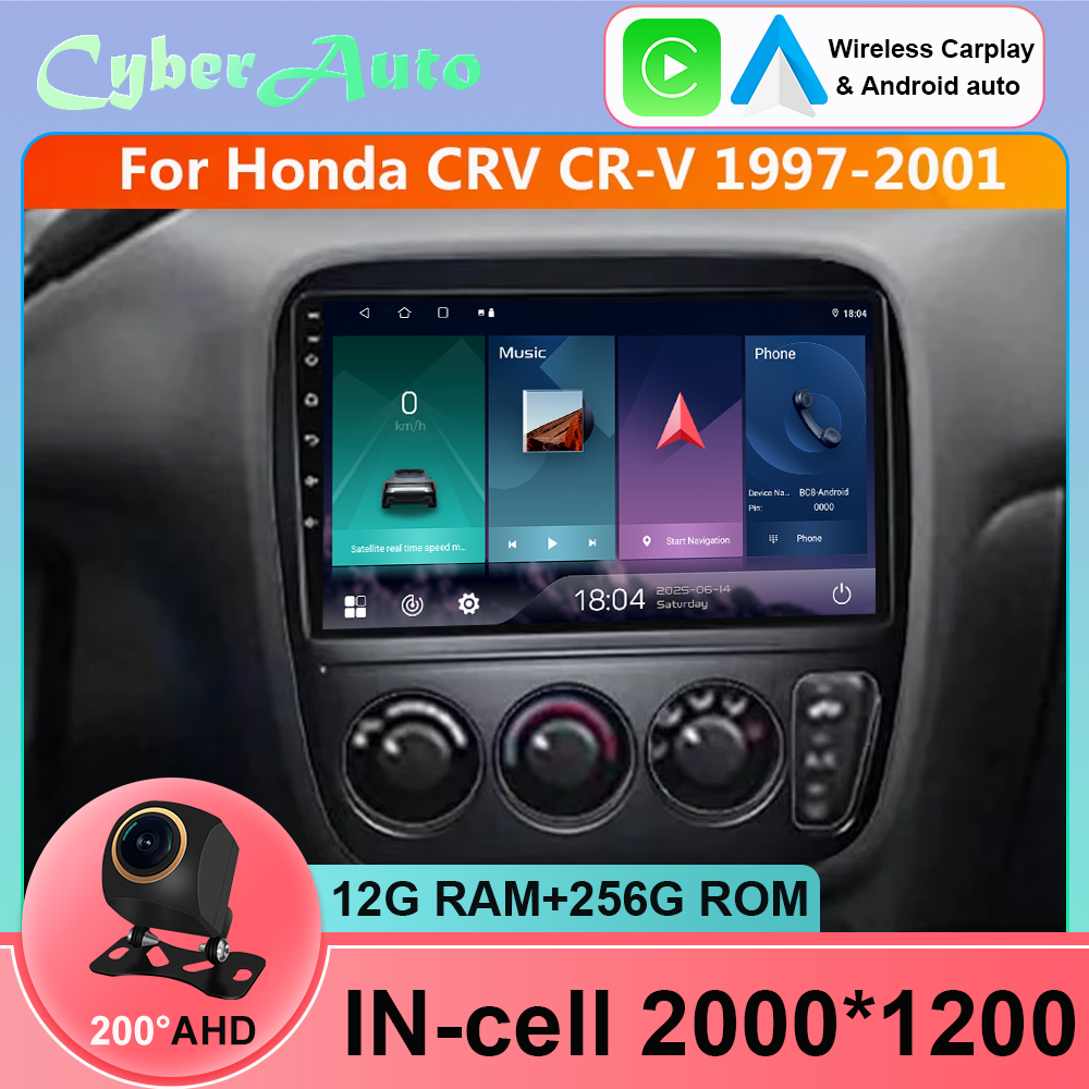 Cr Touch - Car Radio Android 15 For Honda