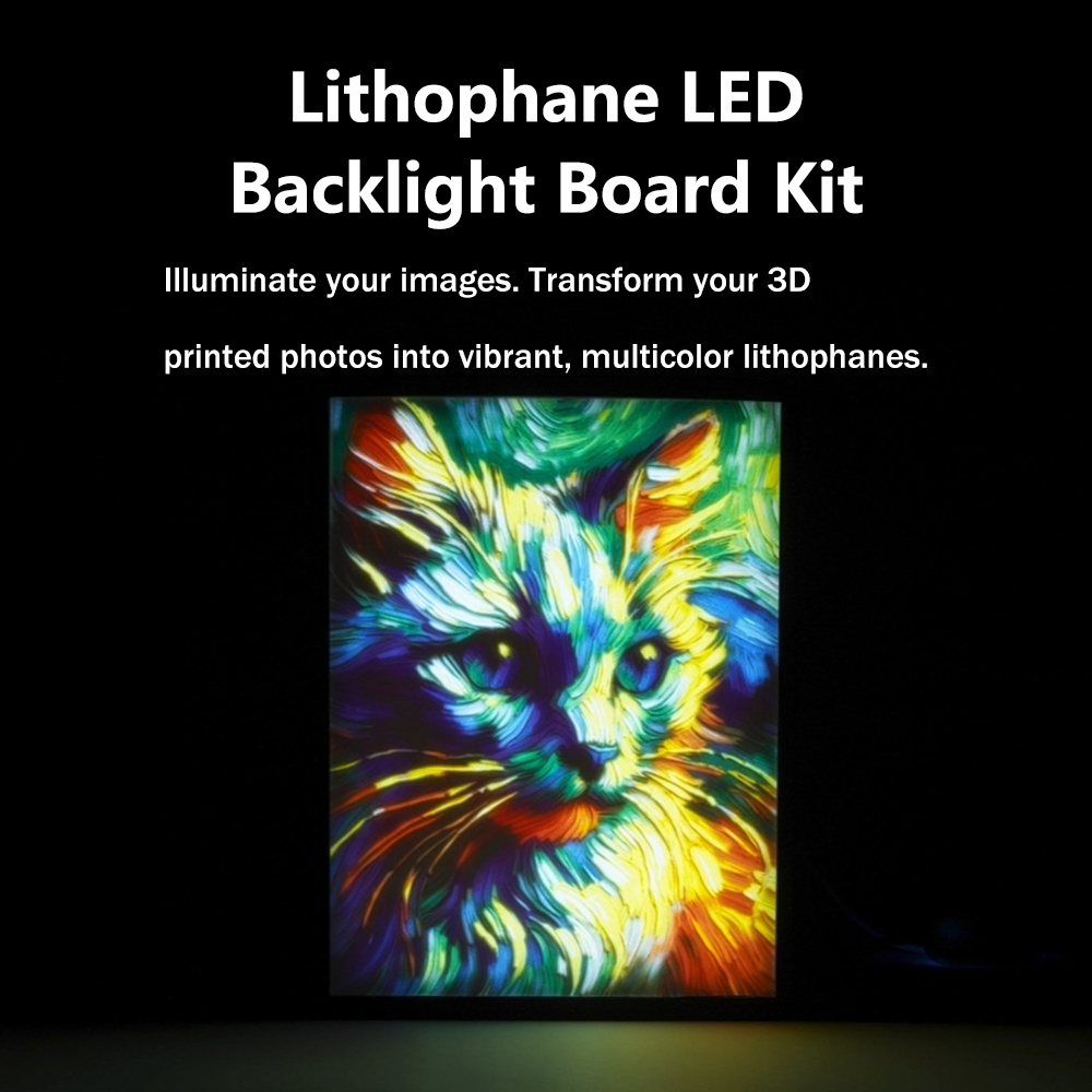 KC010 Lithophane CMYK PLAFilam - Pla Filament recension och pris