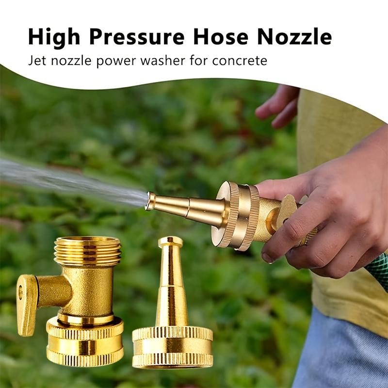 2pcs/set Brass Garden Hose Noz - Nozzle Brass recension och pris