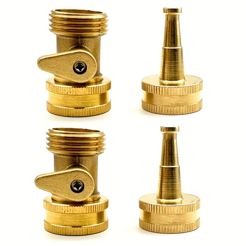 2pcs/set Brass Garden Hose Noz - Nozzle Brass recension och pris