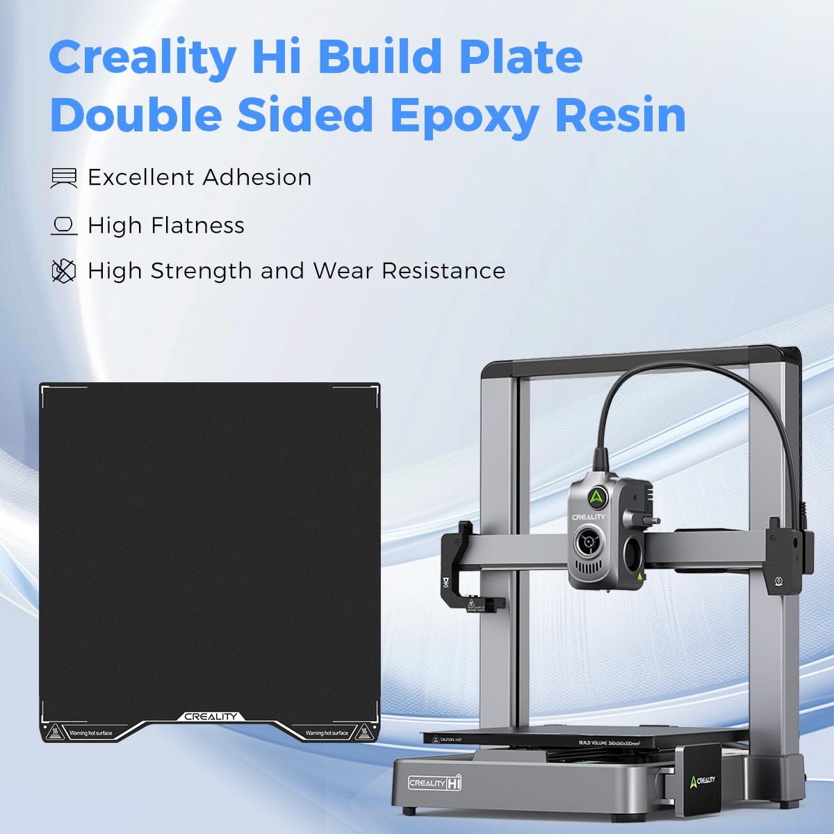 Creality Hi Epoxy Resin Build  - 3D Printer Bed recension och pris
