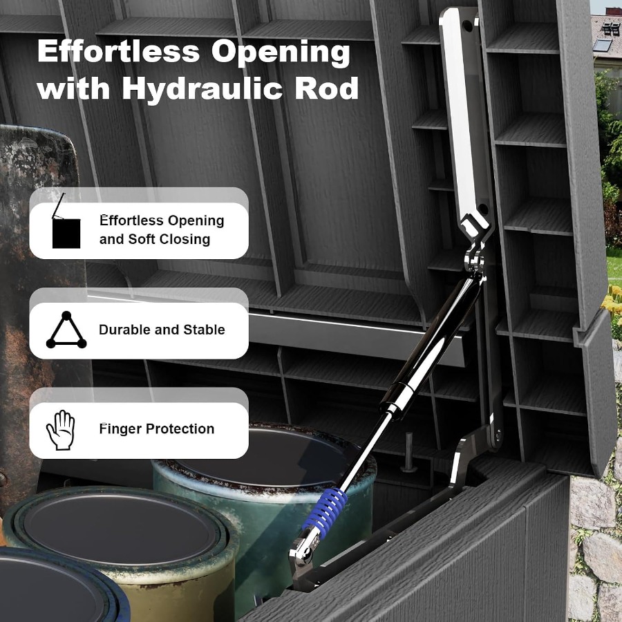 Outdoor storage box for patio  - Uv Resin recension och pris