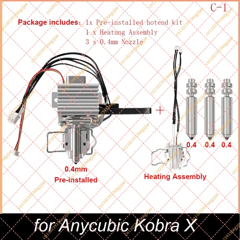 0.4mm Pre-Installed Hotend Kit - Hotend 0.4Mm recension och pris