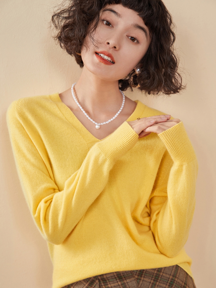 Cashmere V Neck Pullover Sweat - Resin Vat recension och pris