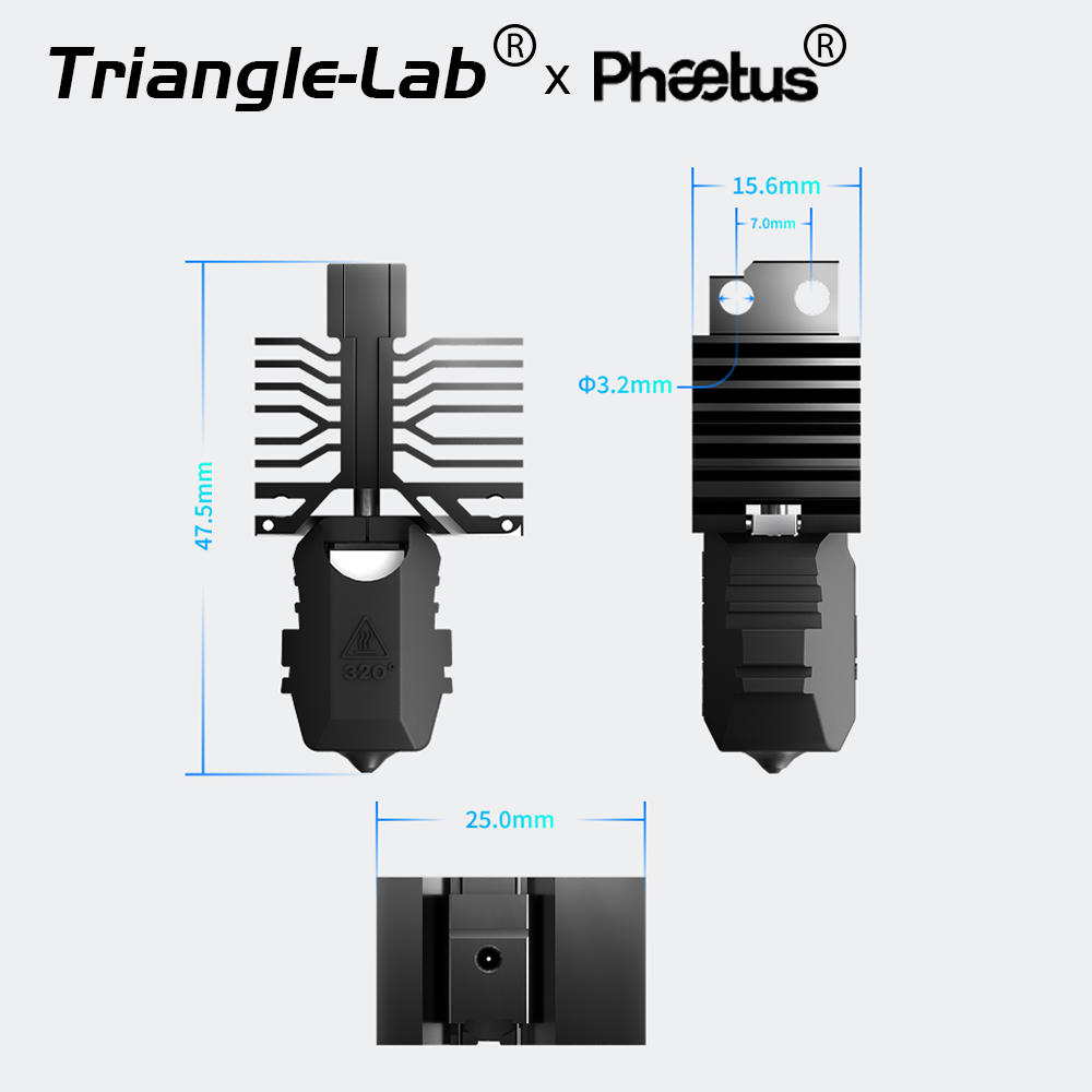 Trianglelab&Phaetus New Conch  - Corexy 3D Printer Kit recension och pris