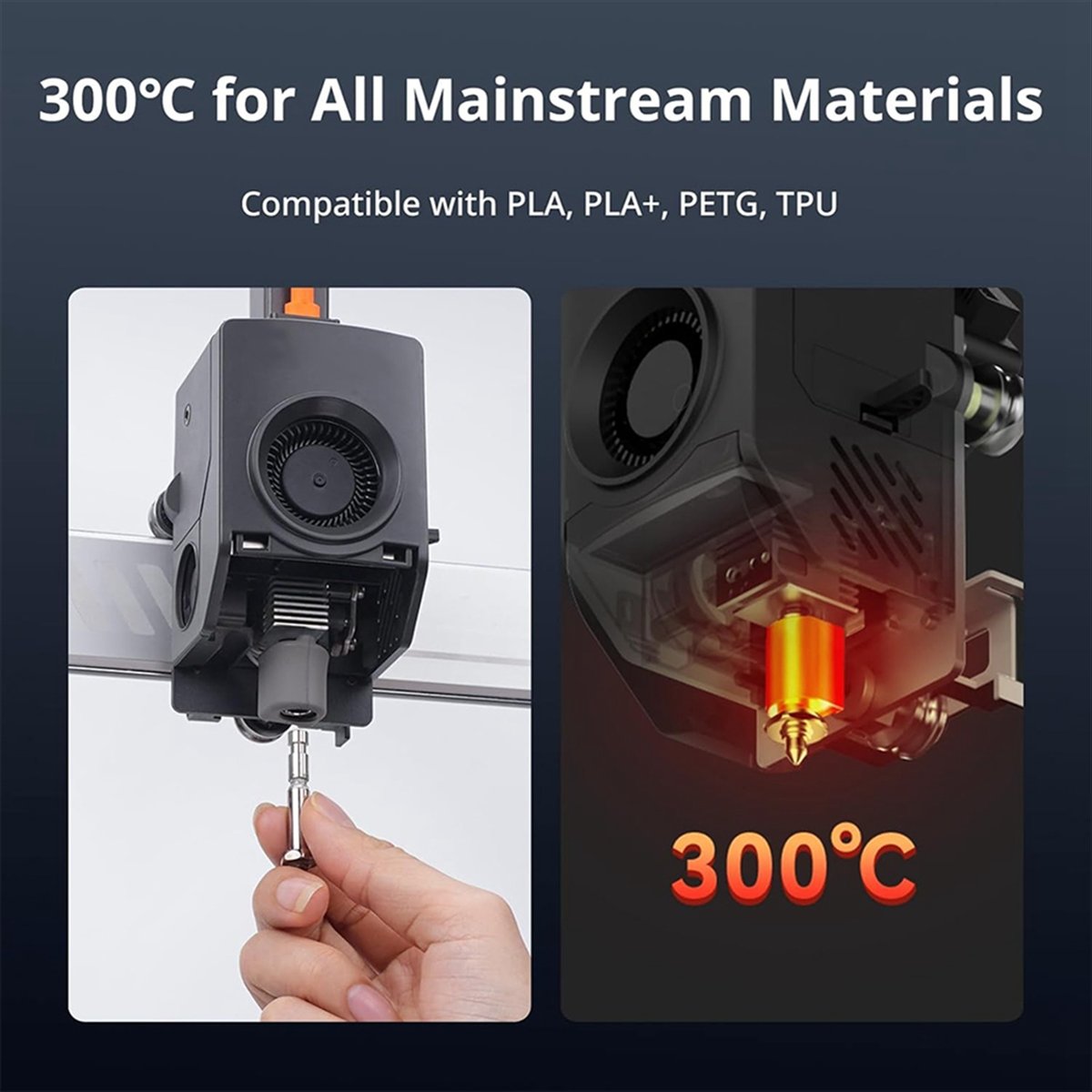 A64I For 3 Max Hotend Integrat - Hotend 0.4Mm recension och pris