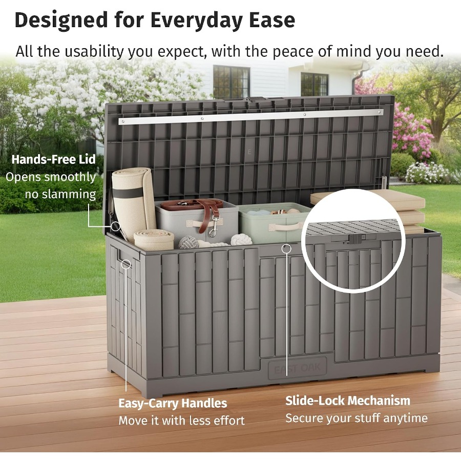 Outdoor Storage Box for Patio  - Uv Resin recension och pris
