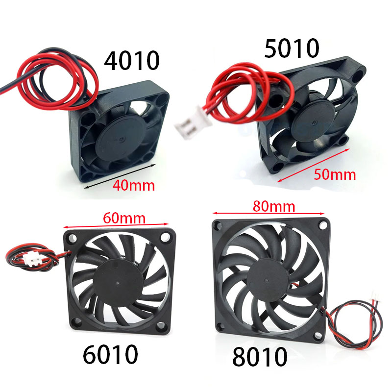 5V 12V 24V Cooling Fan 4010 50 - Extruder recension och pris