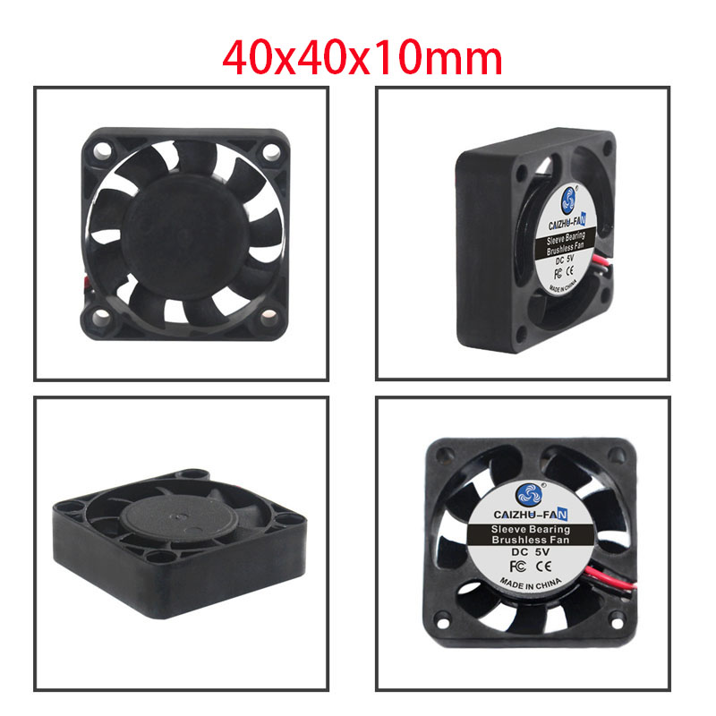 5V 12V 24V Cooling Fan 4010 50 - Extruder recension och pris
