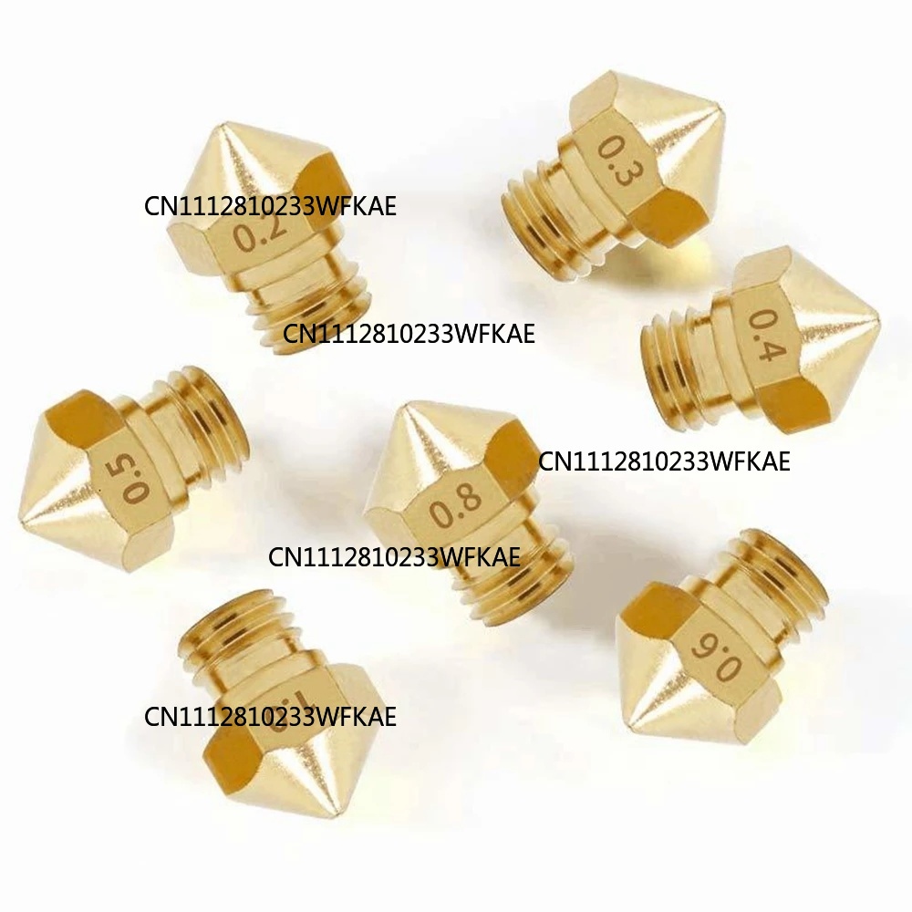 5pcs MK10 M6 Extruder Nozzle 1 - Printer Nozzle recension och pris