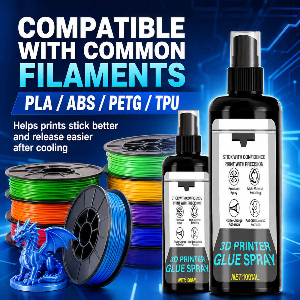 100/200ml Strong 3D Printer Ad - Petg Filament recension och pris