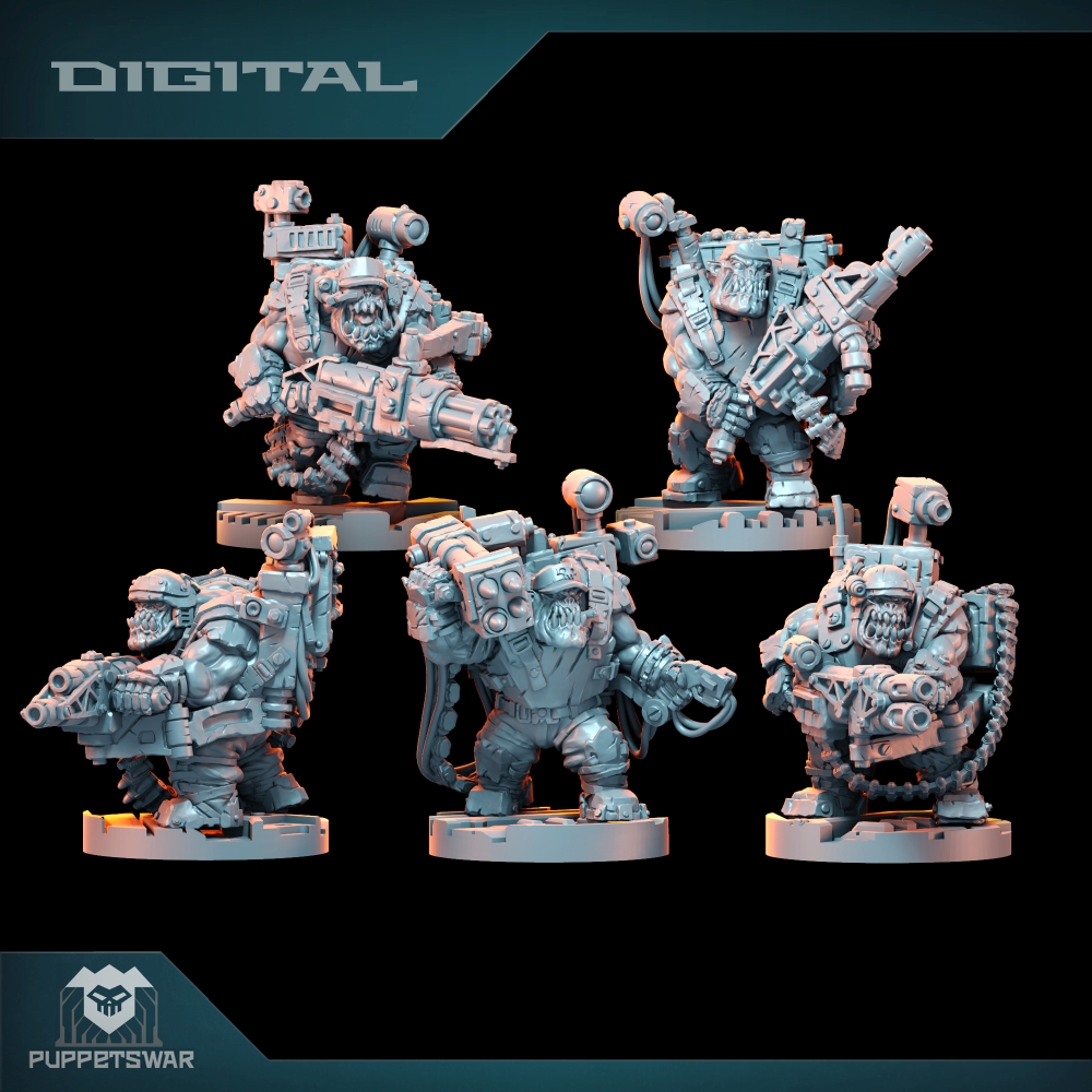 Orc Ultimate Badasses Squad, G - Resin Printer recension och pris