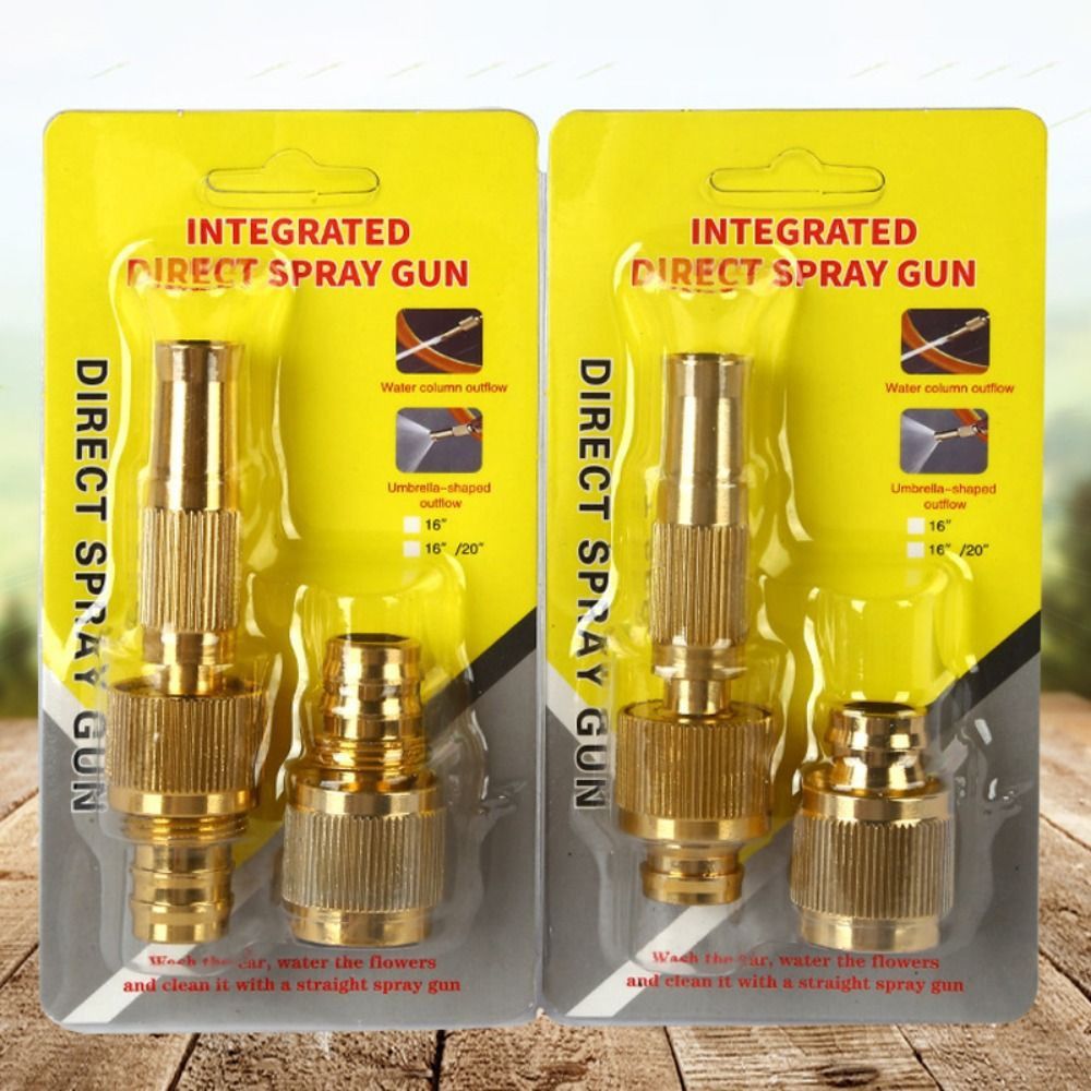 1Set High Pressure Water Spray - Nozzle Brass recension och pris