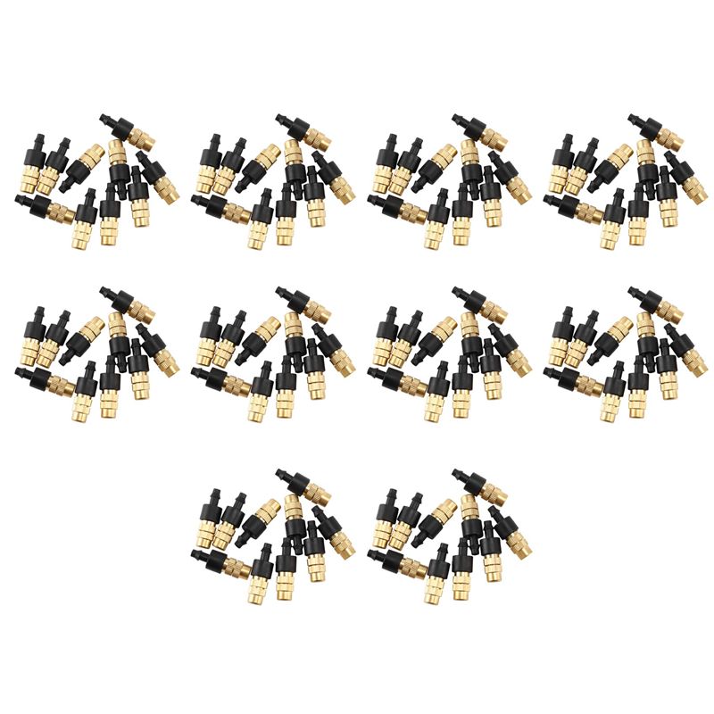 AS94-100 Pcs Adjustable Mistin - Nozzle Brass recension och pris