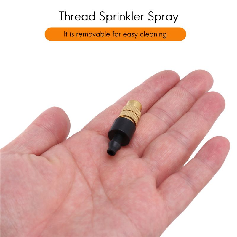AS94-100 Pcs Adjustable Mistin - Nozzle Brass recension och pris