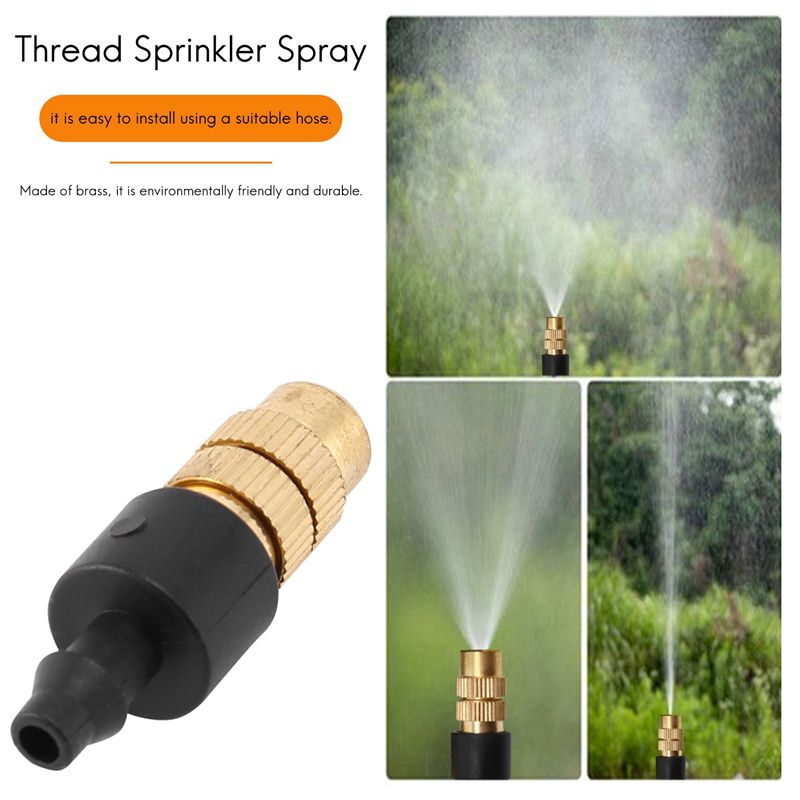 AS94-100 Pcs Adjustable Mistin - Nozzle Brass recension och pris