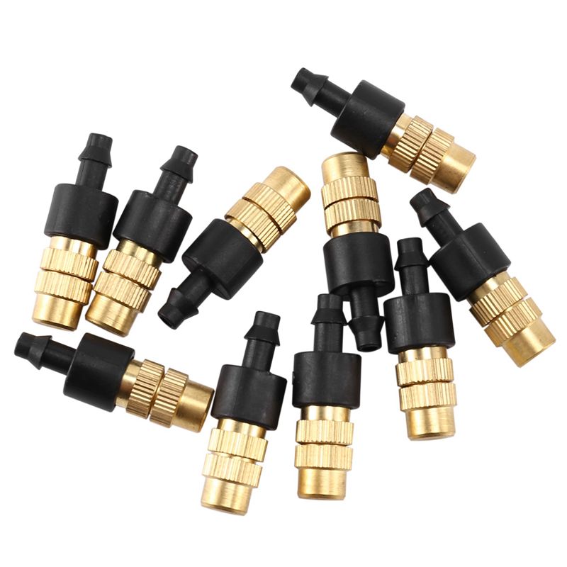 AS94-100 Pcs Adjustable Mistin - Nozzle Brass recension och pris