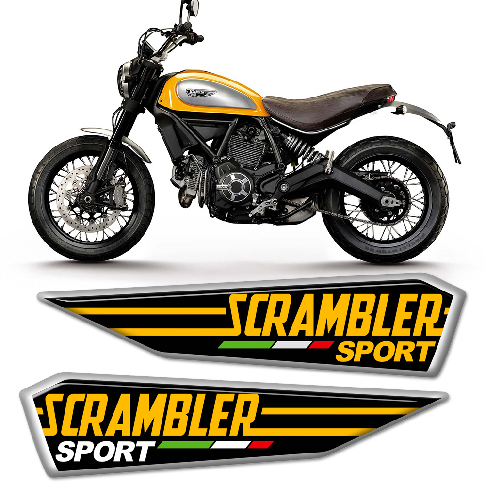 For DUCATI Scrambler Tank Pad  - Resin Vat recension och pris