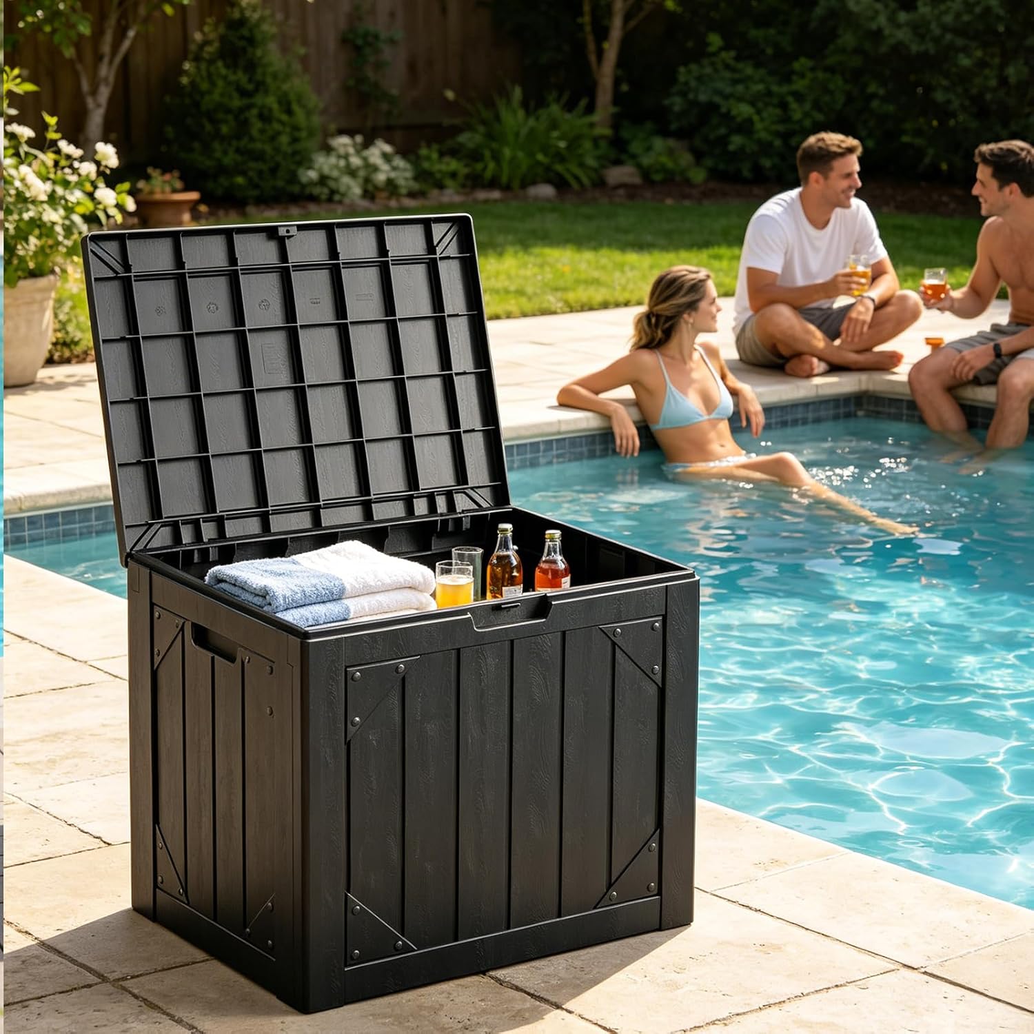 30 Gallon Outdoor Storage Box  - Uv Resin recension och pris