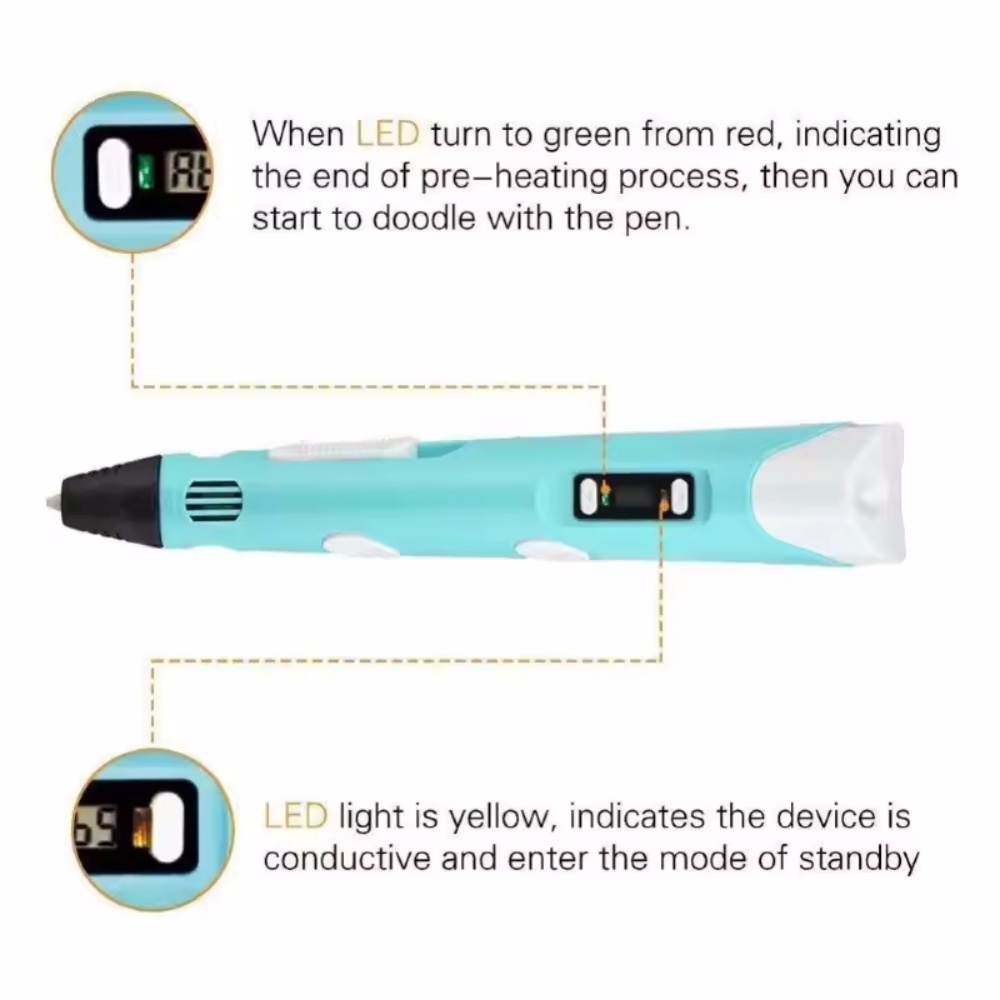 3D Pen For Children 3D Printin - Pla Filament recension och pris