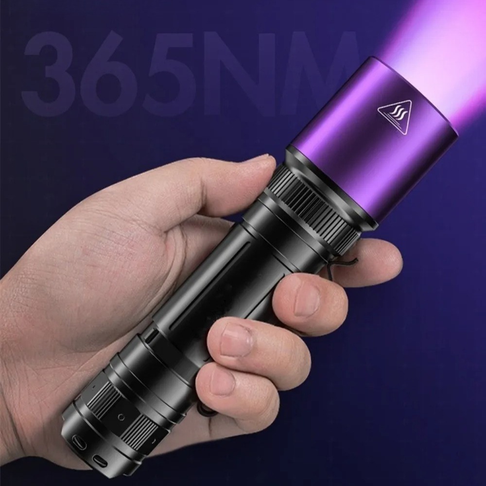 365nm High Power UV Flashlight - Uv Resin recension och pris