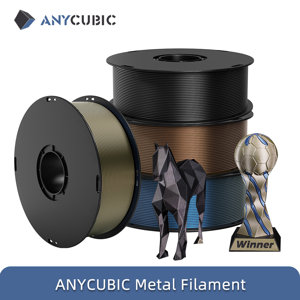 ANYCUBIC 4kg/1kg Metal Filamen - Filament 1.75 recension och pris