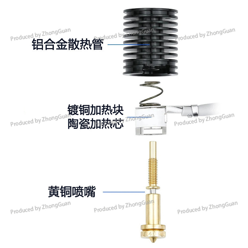 High Temperature Resistant Cer - Printer Nozzle recension och pris
