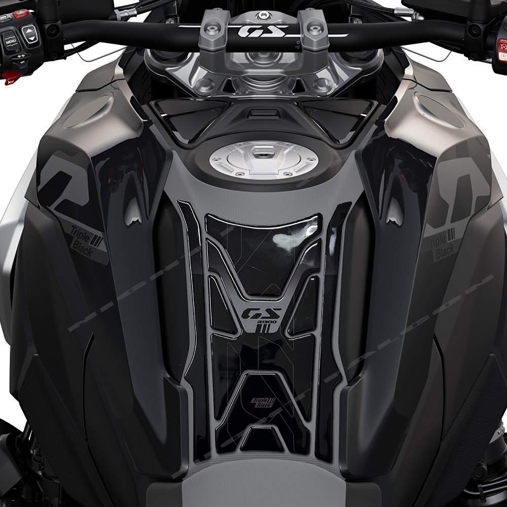 For BMW R 1300 GS Triple Black - Resin Vat recension och pris