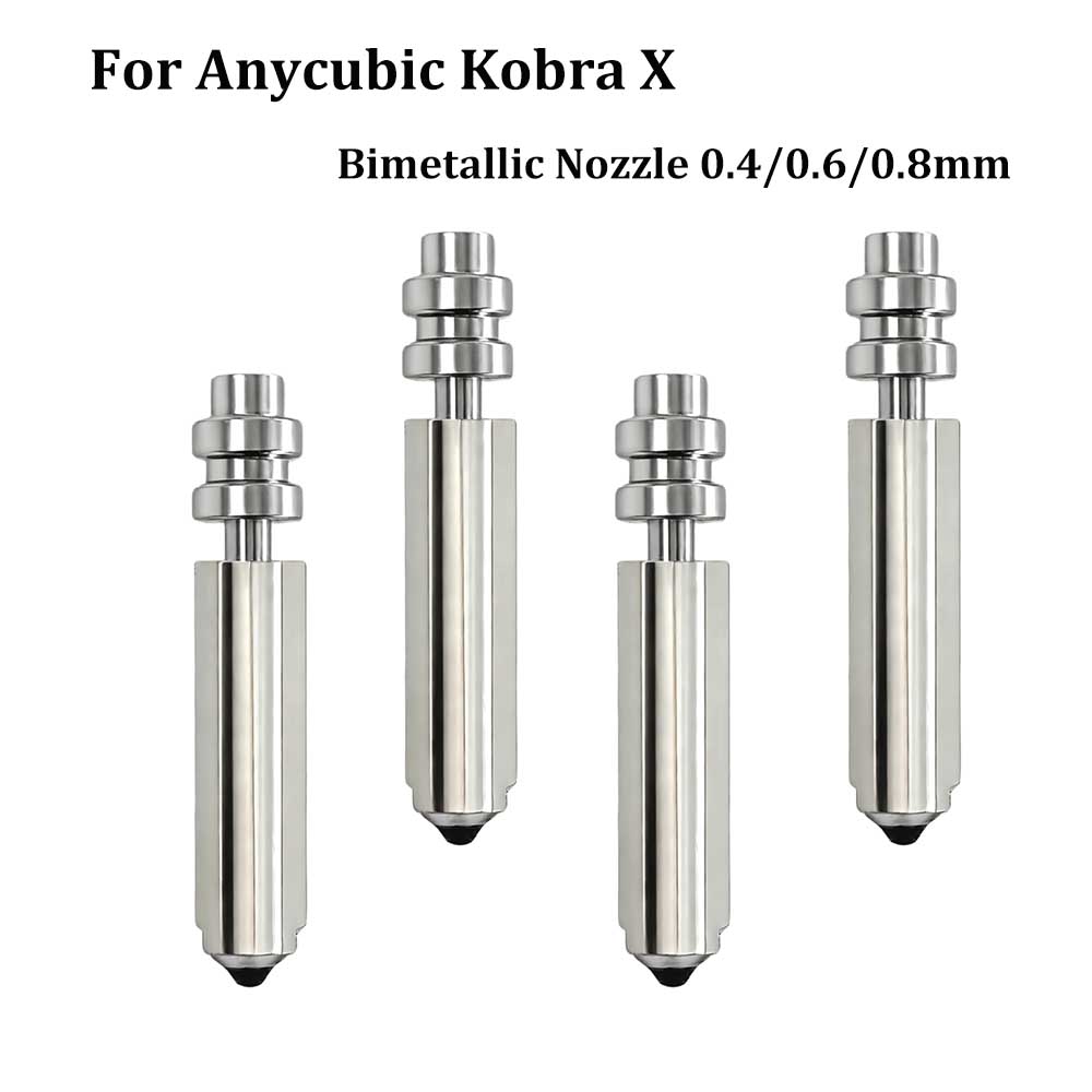 For Anycubic Kobra X 0.6/0.8/0 - Hotend 0.4Mm recension och pris