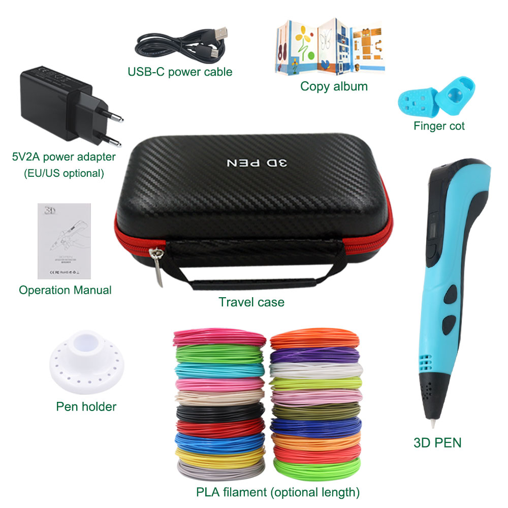 2026 New 3D Printing Pen DIY T - Pla Filament recension och pris
