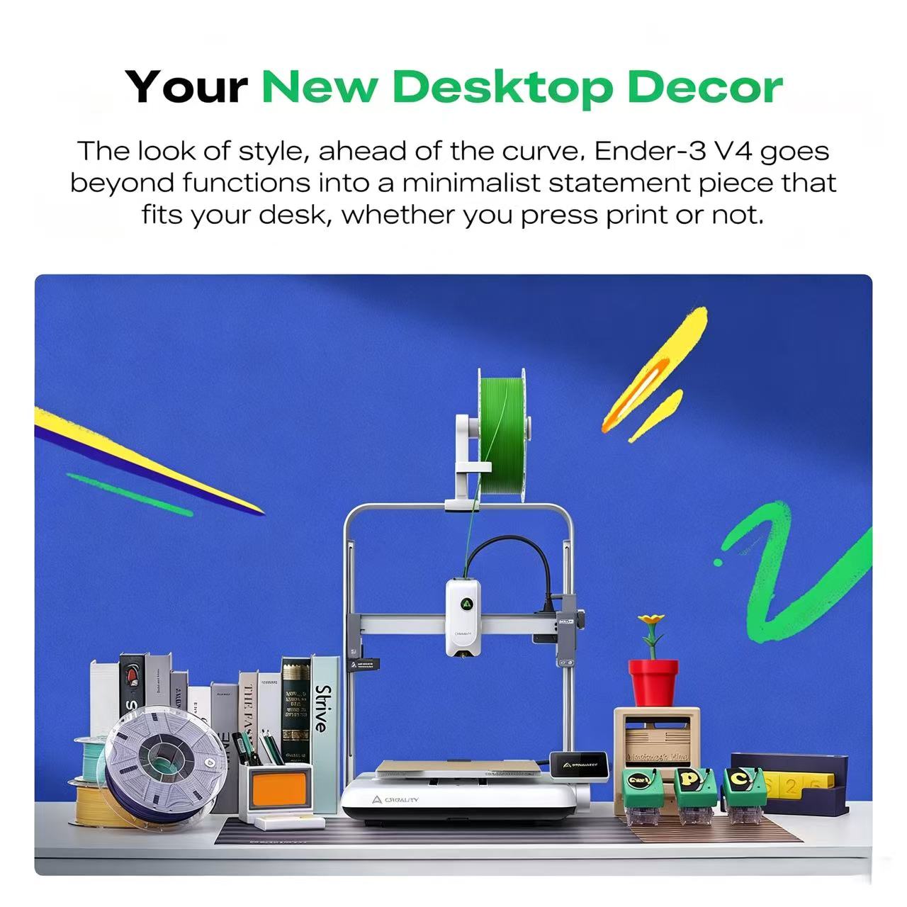 Creality Ender‑3 V4 Combo Desk - Corexy 3D Printer Kit recension och pris