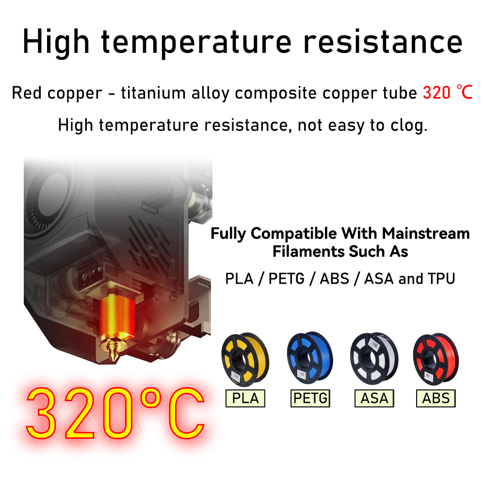 For Anycubic Kobra 3 Max Nozzl - Hotend 0.4Mm recension och pris
