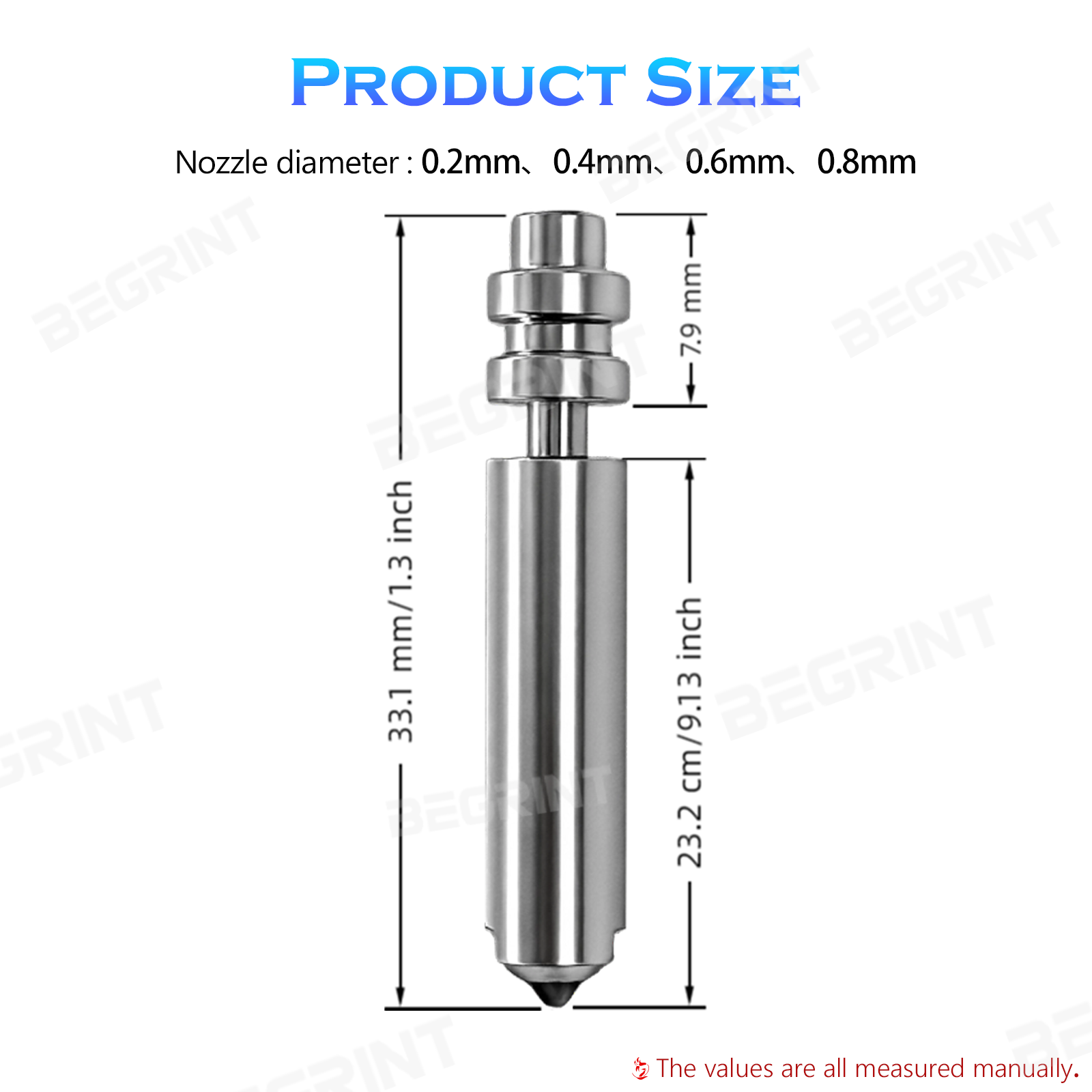 For Anycubic Kobra X / Kobra 4 - Hotend 0.4Mm recension och pris