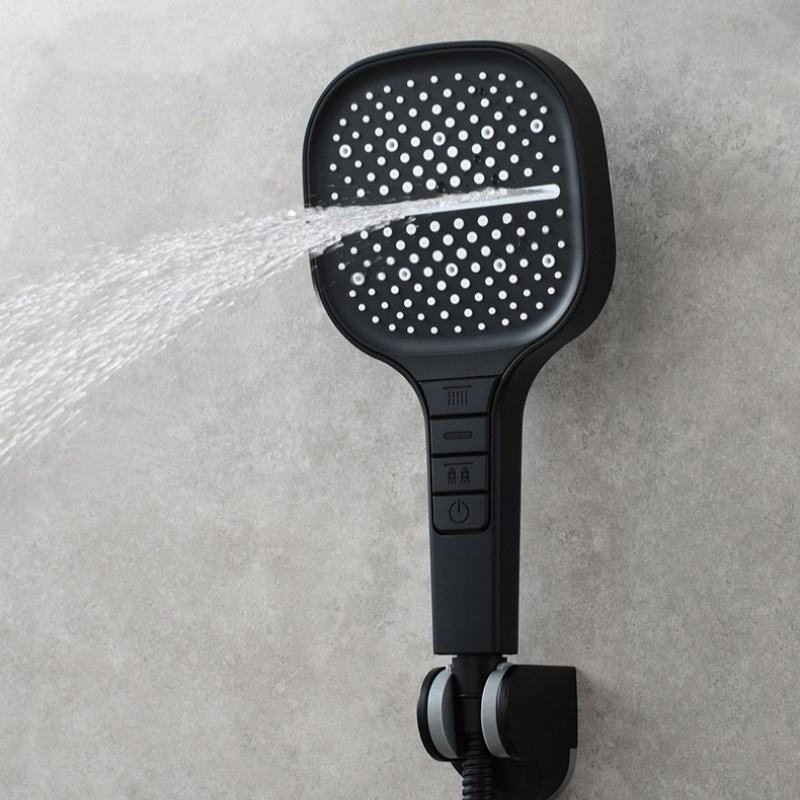 Large shower head 7 modes adju - Nozzle Brass recension och pris