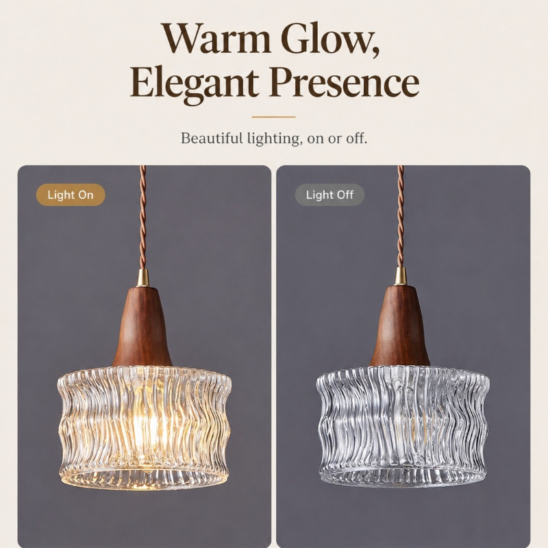Modern Nordic Wooden Glass Pen - Bltouch recension och pris